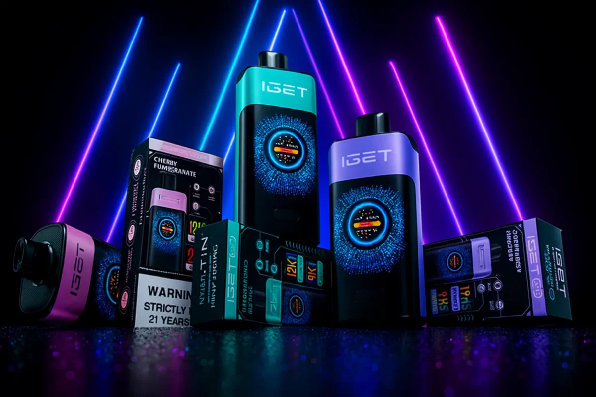 IGET One Disposable Vape Display Screen