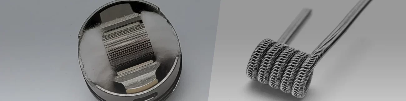 Mesh coil vs standard wire coil heating element