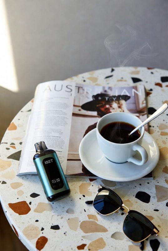 Modern disposable vapes representing the growing vaping trend in Australia.